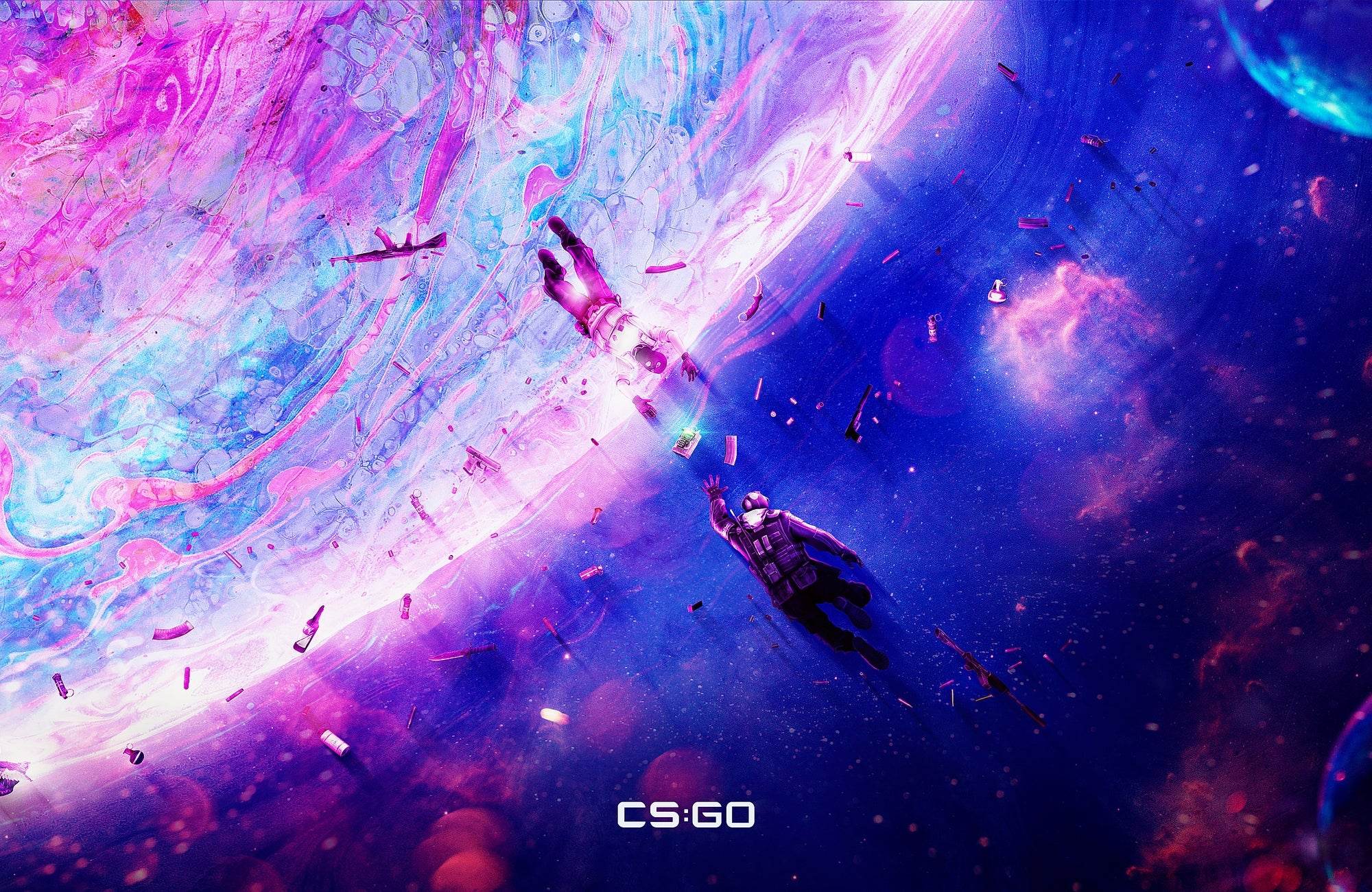 CSGO Space Gaming Wall Art - beink online art store