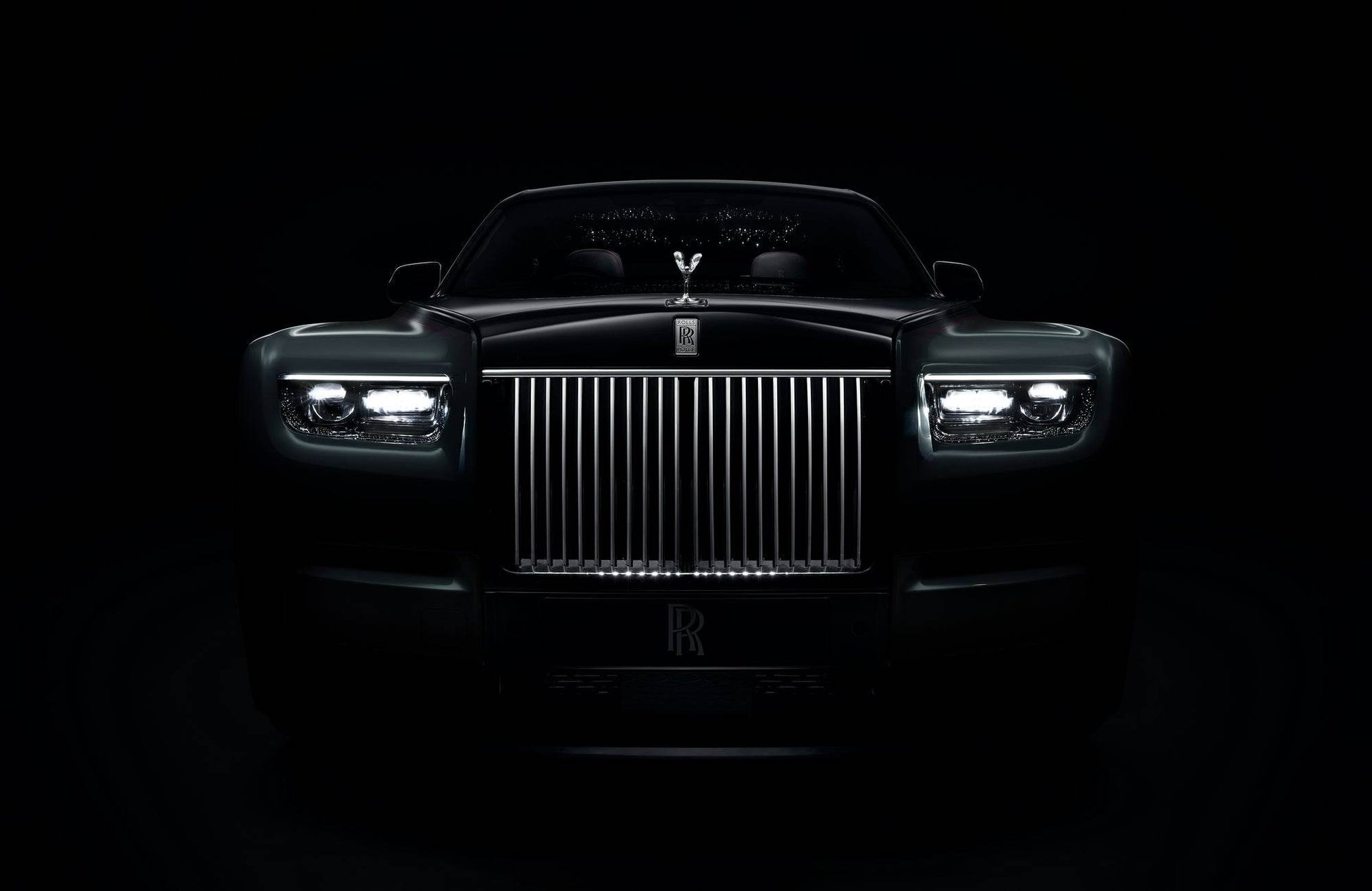 Rolls Royce Cullinan Series Black & White Wall Art - beink online art store