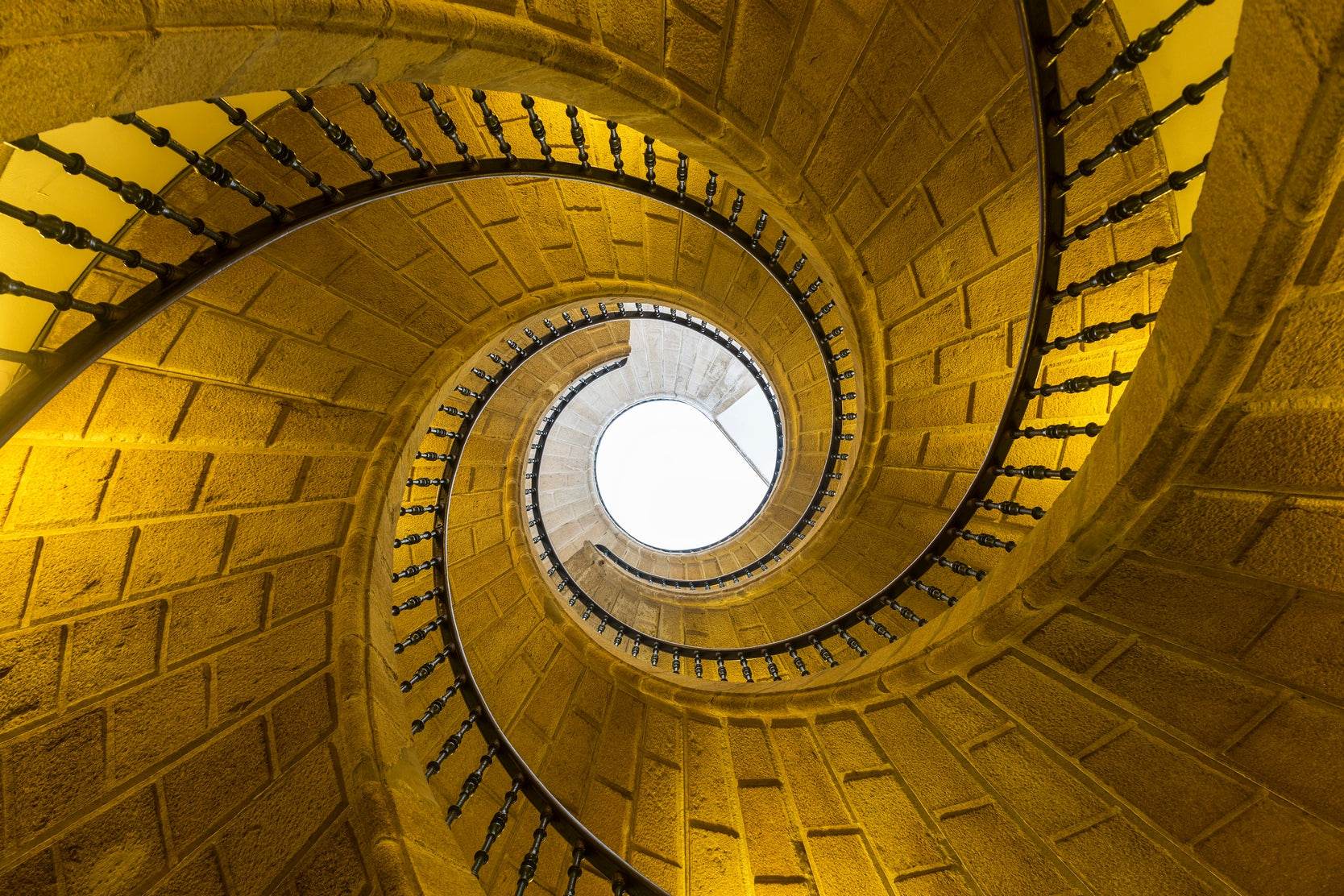 A Golden Spiral Wall Art - beink online art store