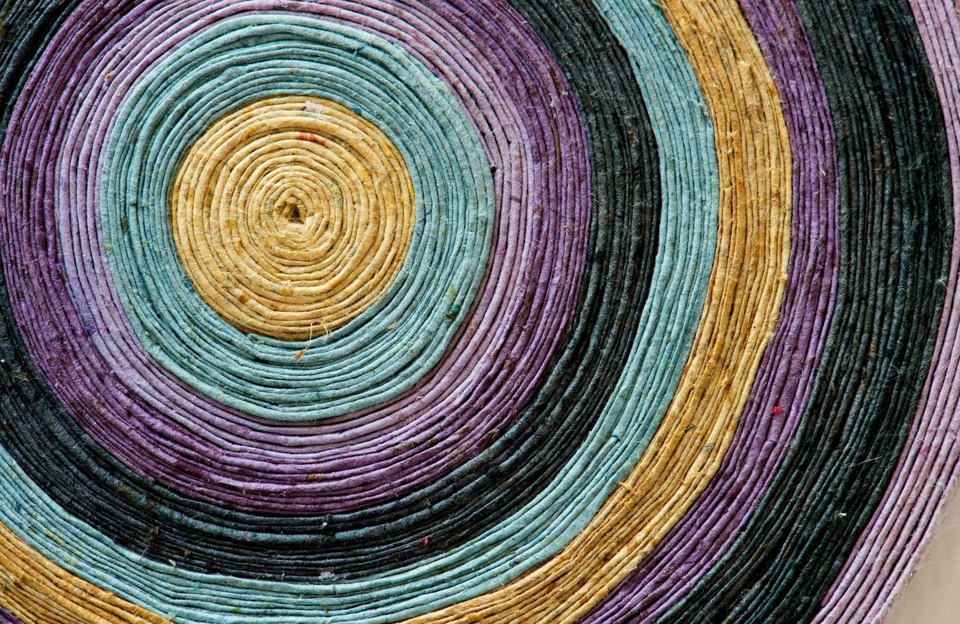 Multicolor Ropes Painting Abstract Wall Art - beink online art store