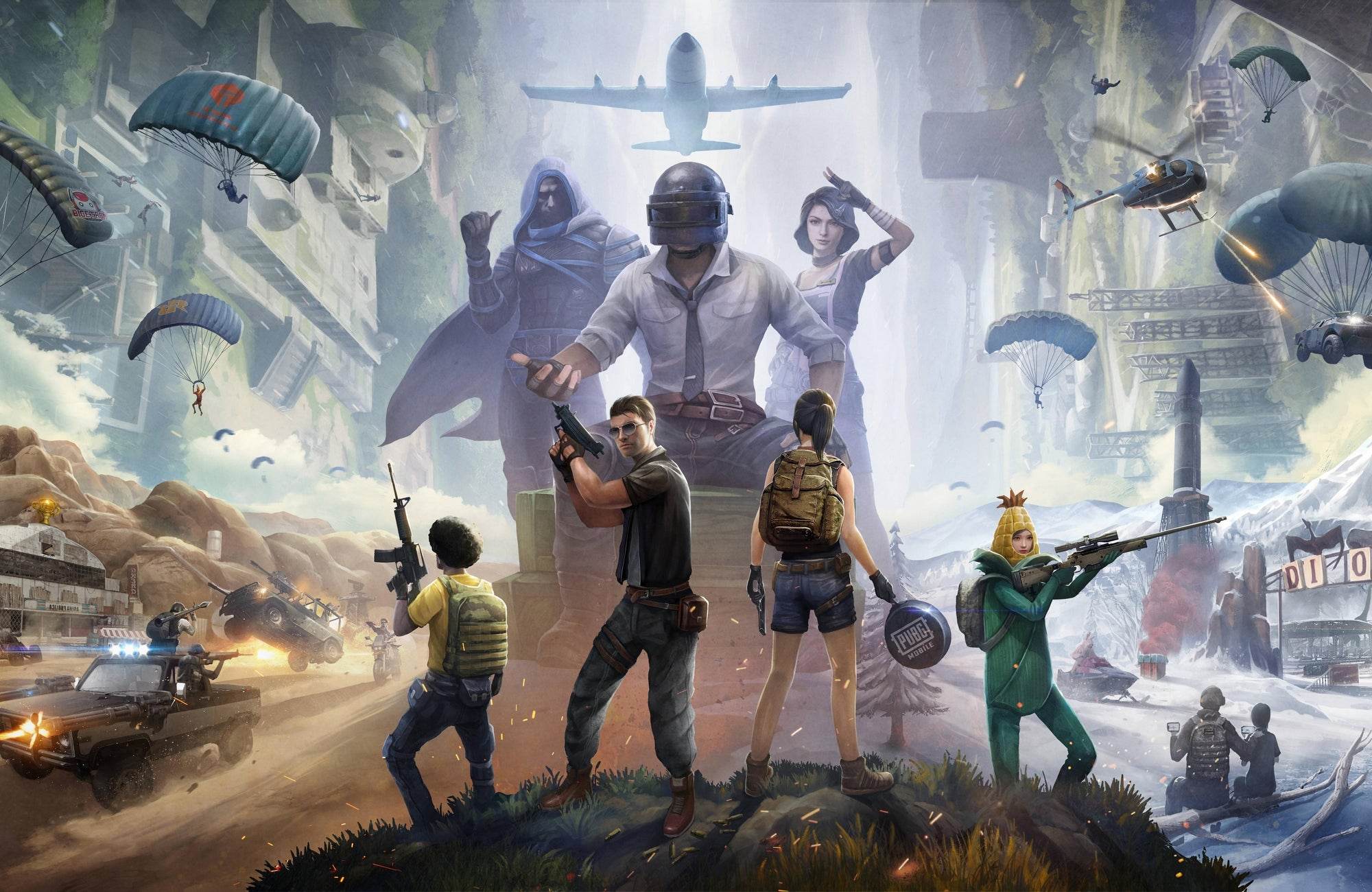 PUBG Battleground Gaming Wall Art - beink online art store
