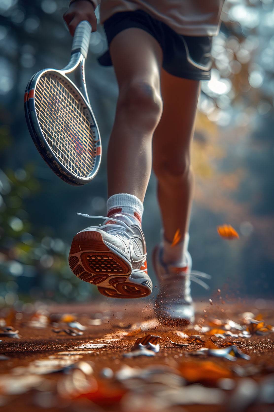 Sports Shoes For Tennis Wall Art - beink online art store