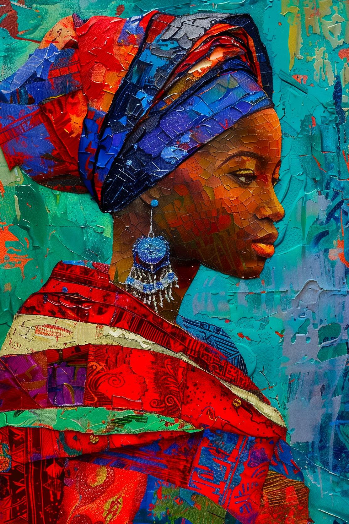 Noble Woman Wall Art - beink online art store