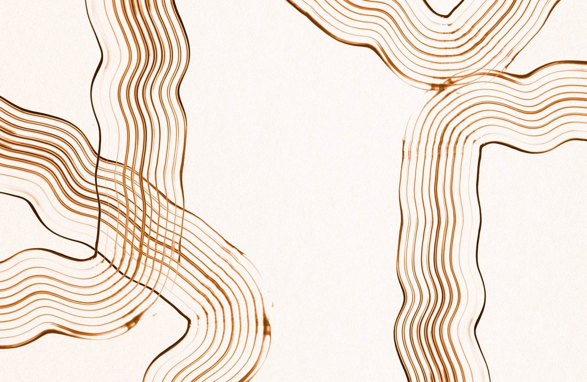Handdrawn Irregular Shape Abstract Wall Art - beink online art store