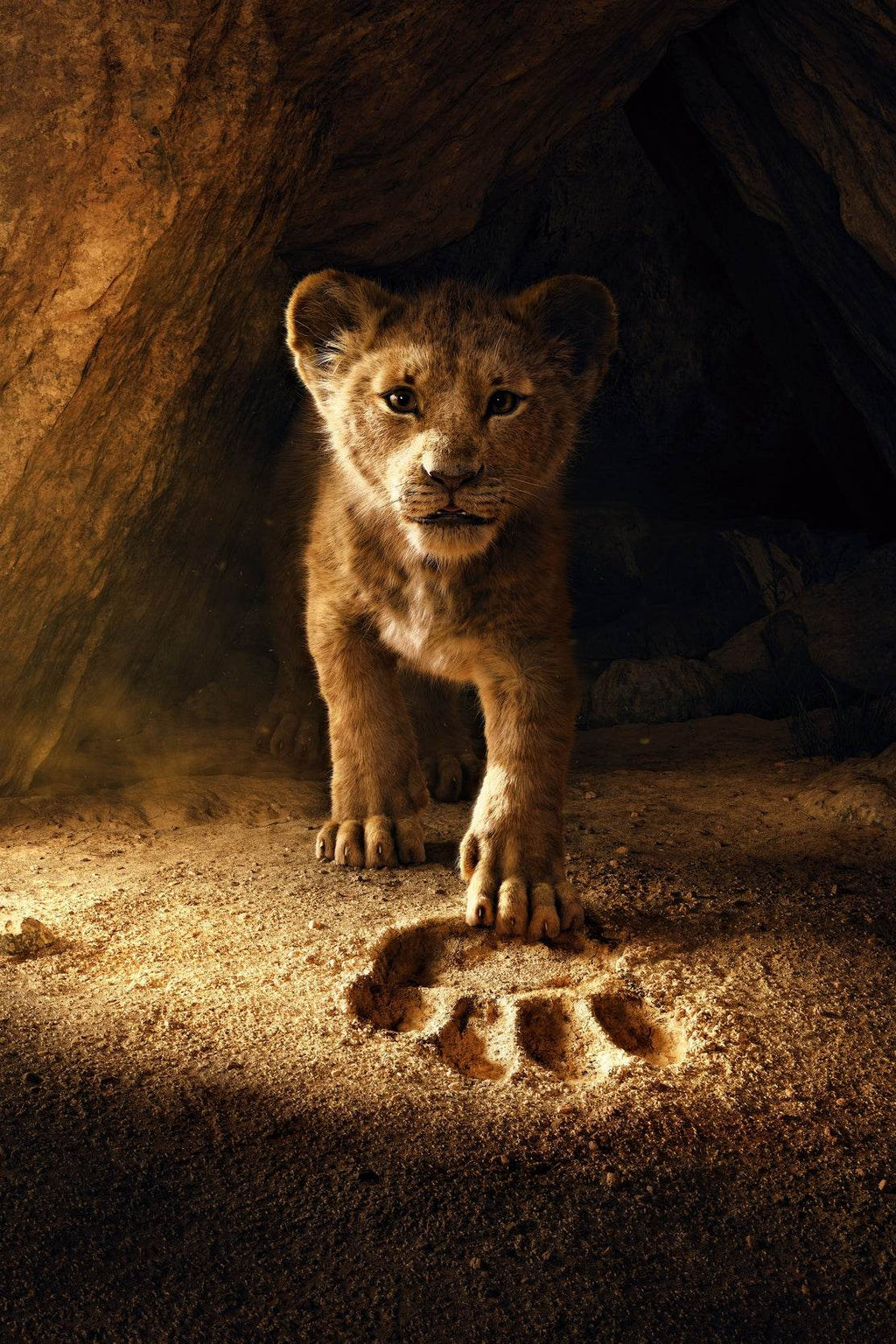 The Lion King Cub in Cave Wall Art - beink online art store