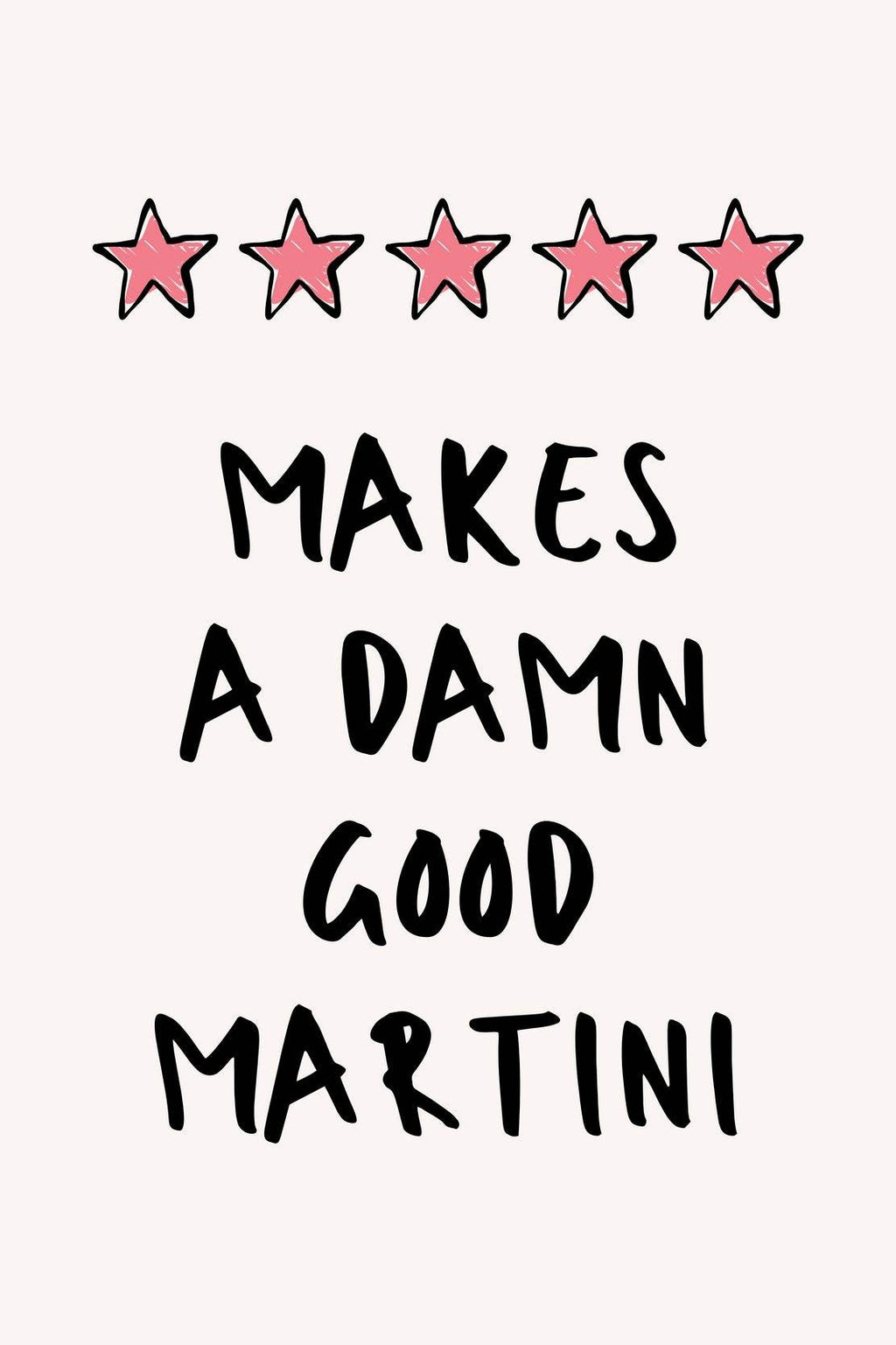 Martini 5Stars Wall Art - beink online art store
