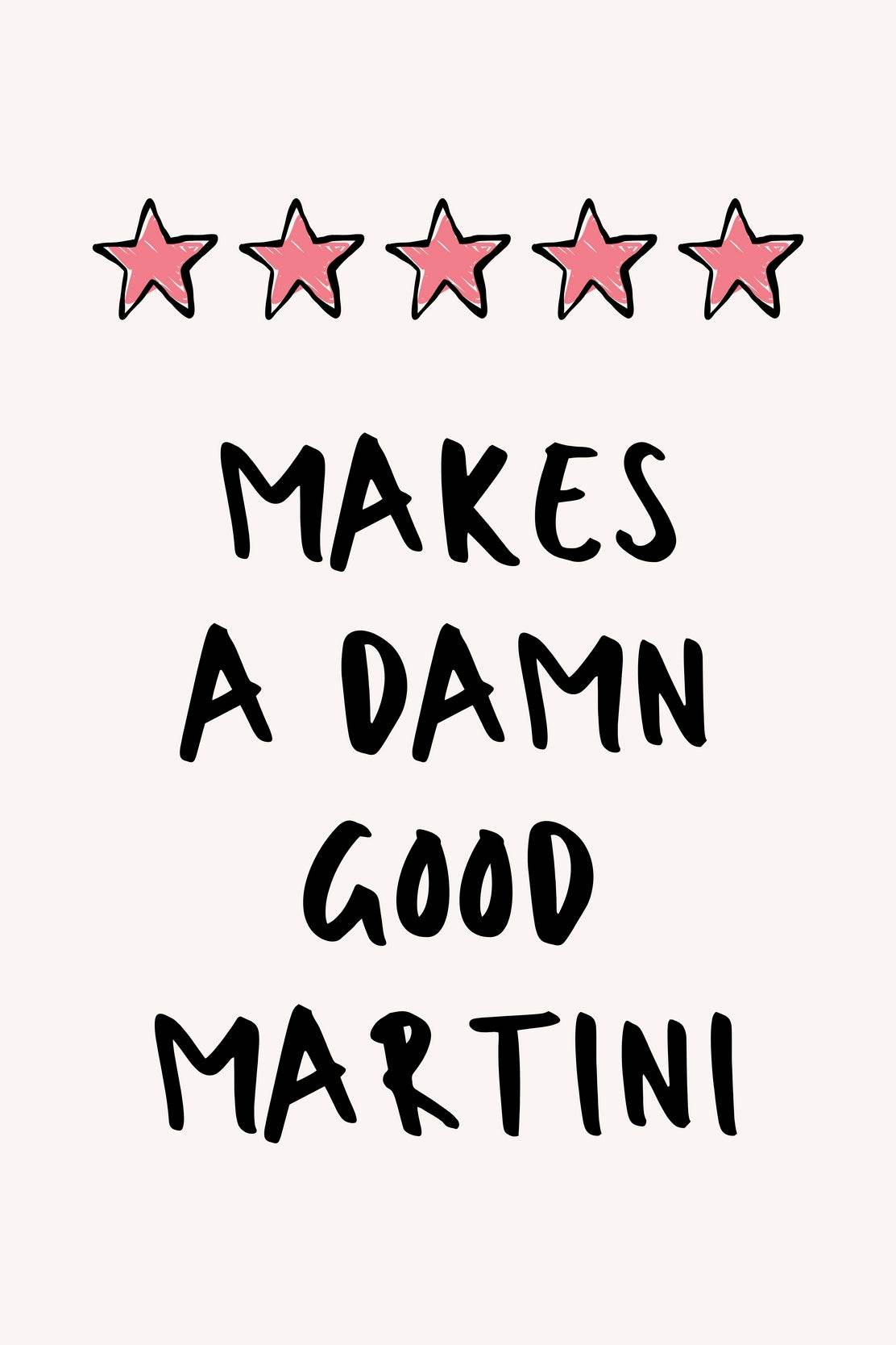 Martini 5Stars Wall Art - beink online art store