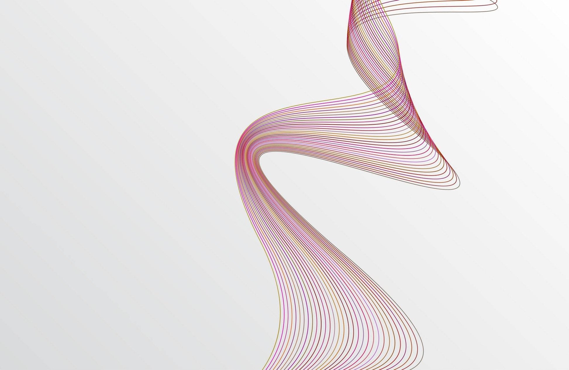 Light Background Technology Waves Lines Abstract Wall Art - beink online art store
