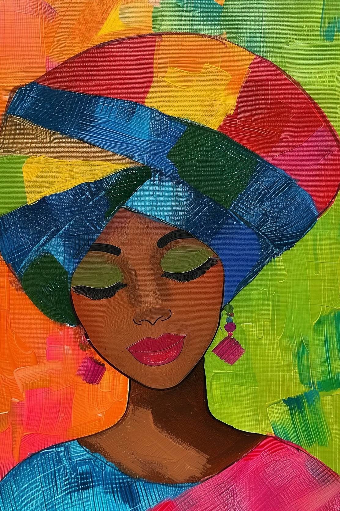 Turban African Wall Art - beink online art store