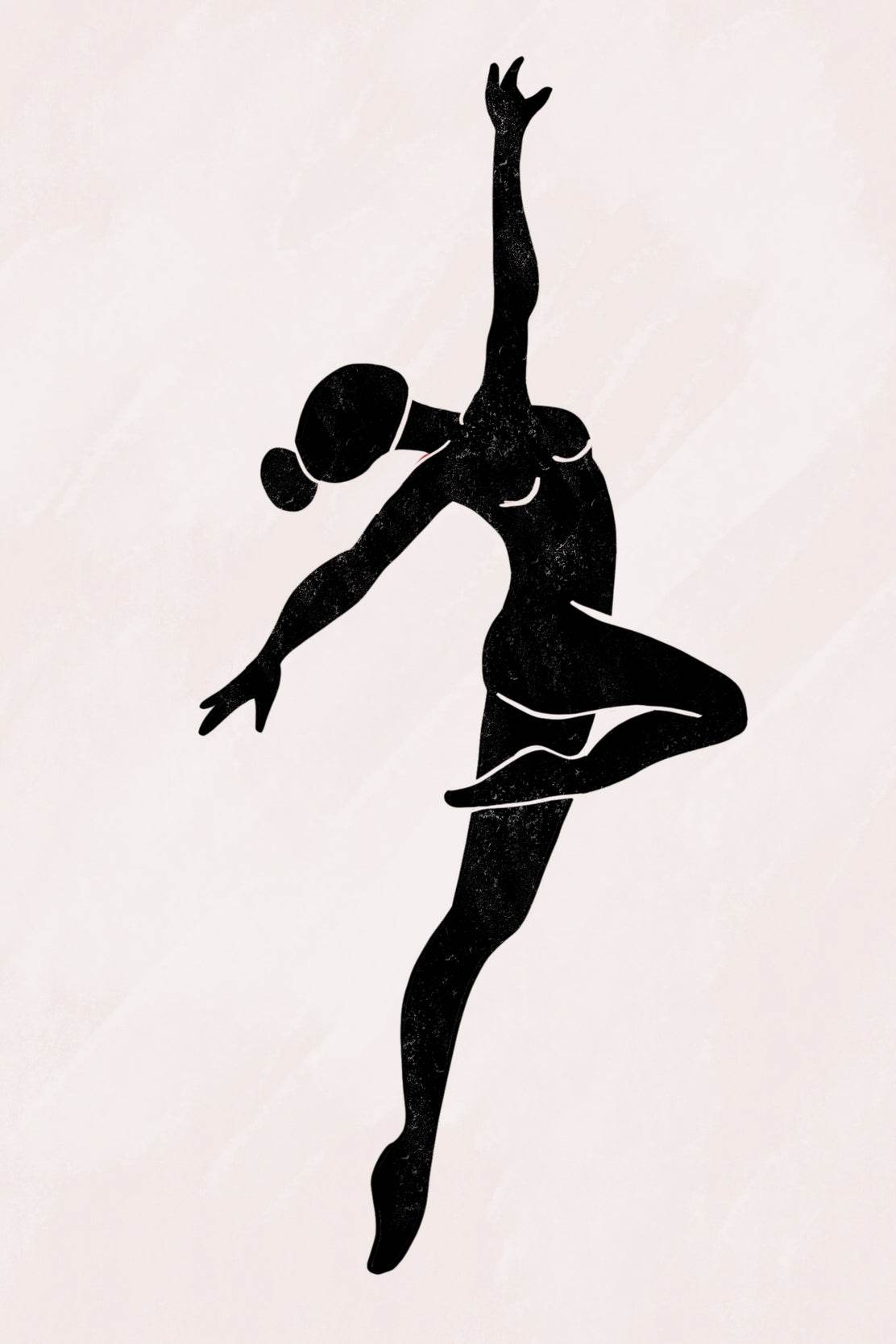 Black and White Dance Wall Art - beink online art store