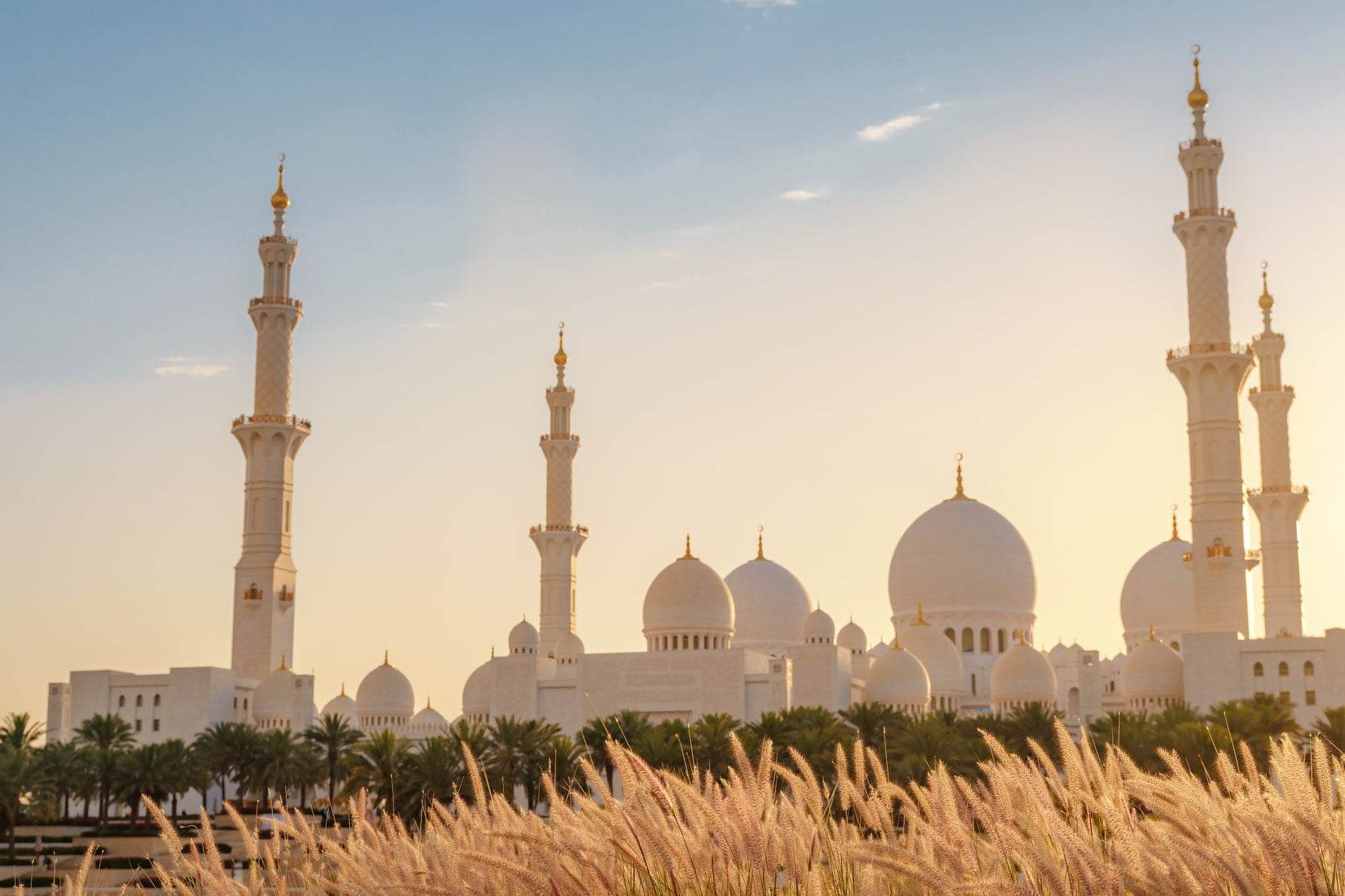 The Grand Mosque Panaroma Wall Art - beink online art store