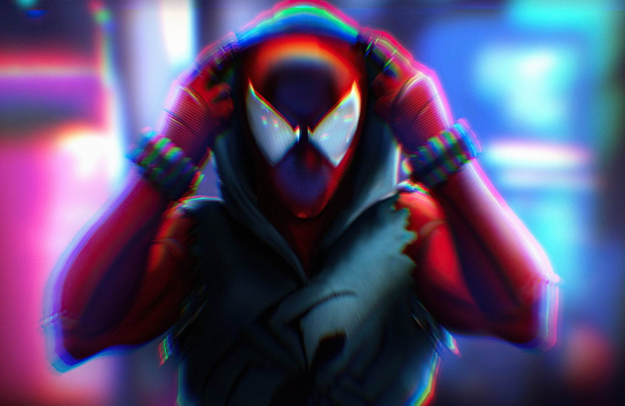 Spider Man Miles Morales Gaming Wall Art - beink online art store
