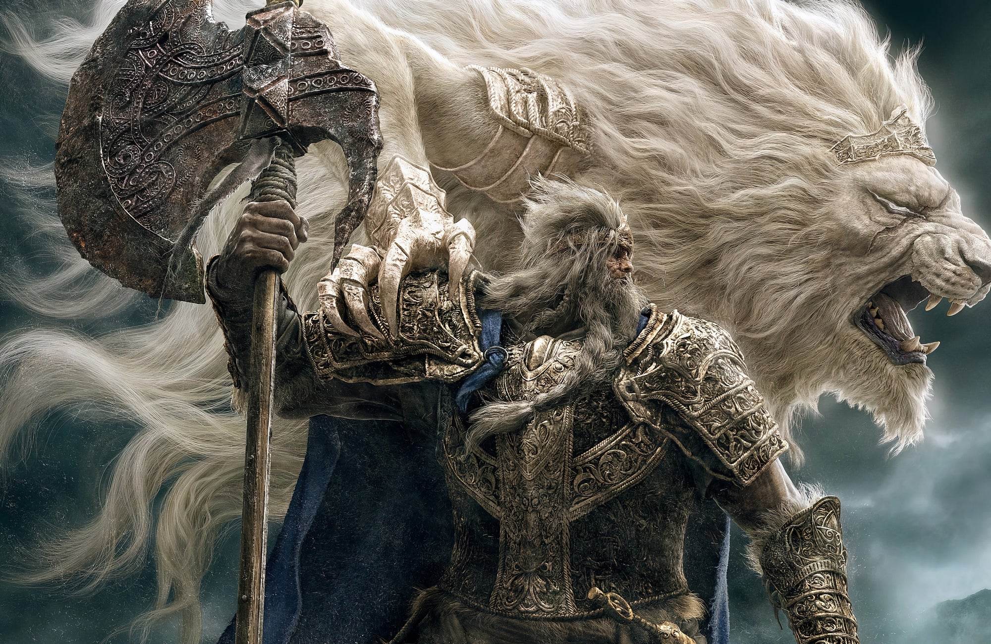 Godfrey First Elden Lord Gaming Wall Art - beink online art store