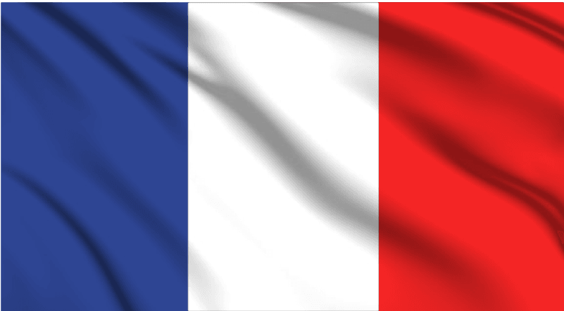 France National Flag Wall Art - beink online art store