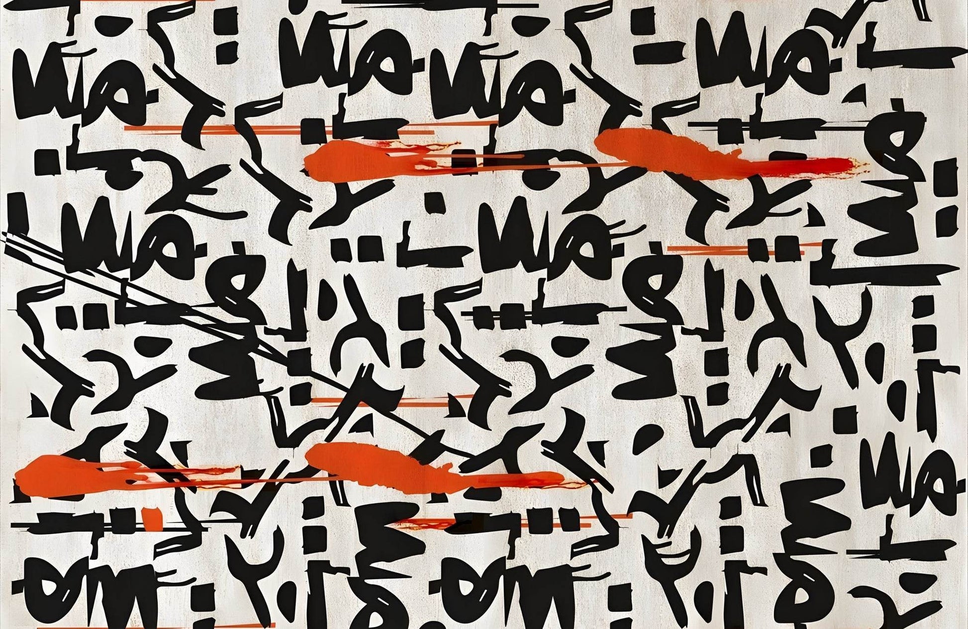 Handwritten Chinese Calligraphy Modern Wall Art - beink online art store