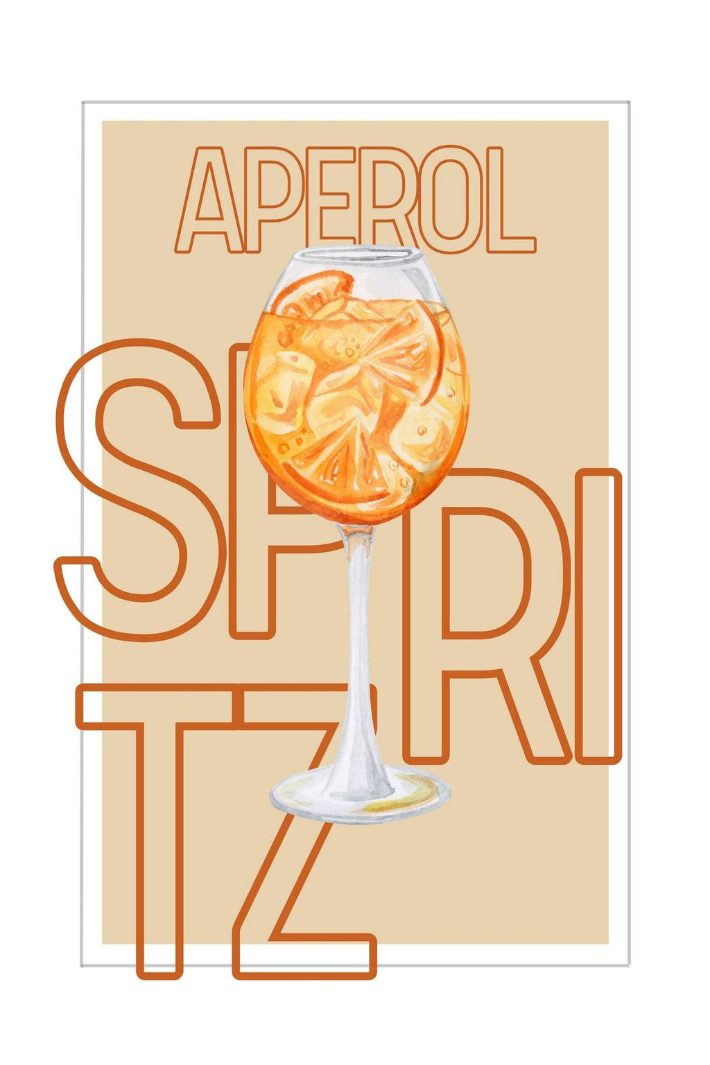 Aperol Spritz Wall Art - beink online art store