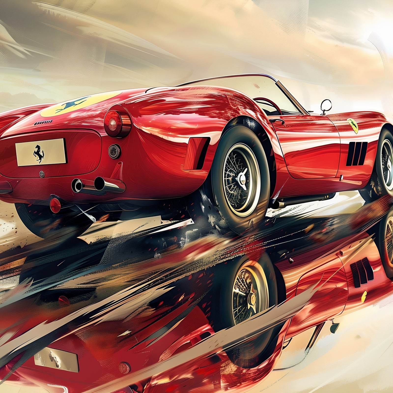 Ferrari Janzel Medina Sport Wall Art - beink online art store