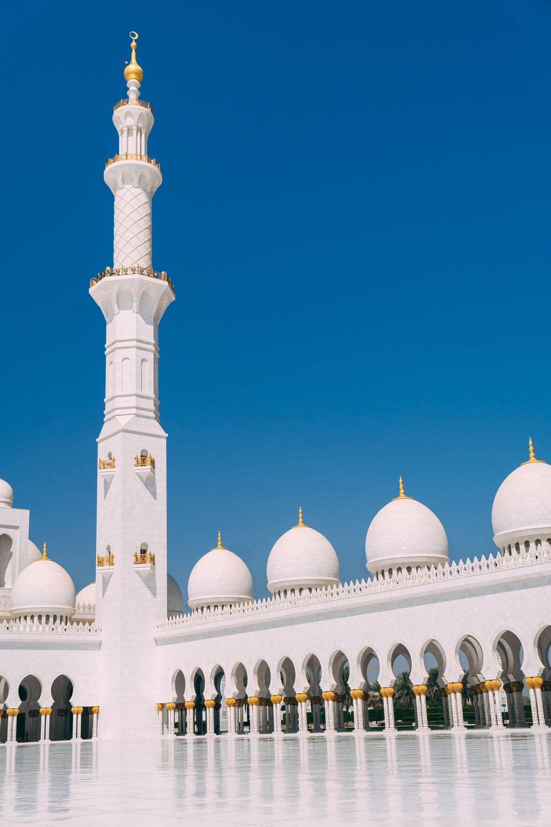 White Dome Against Blue Sky Wall Art - beink online art store