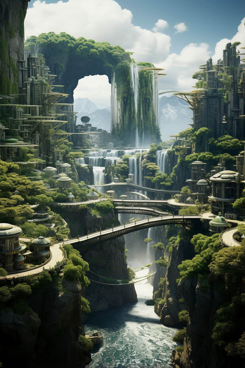 Lush Valleys Wall Art - beink online art store