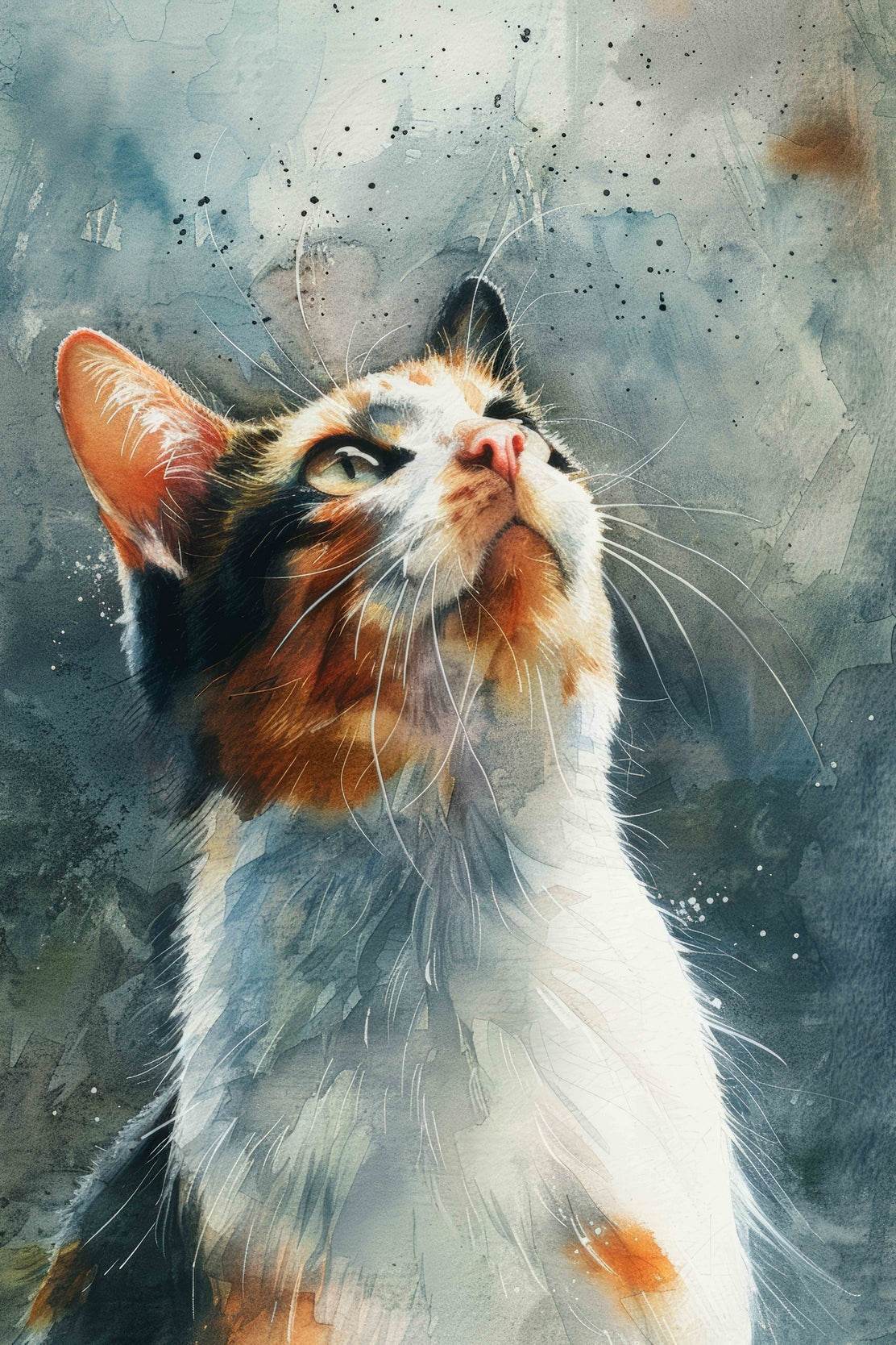 Cat Painted Picture Wall Art - beink online art store