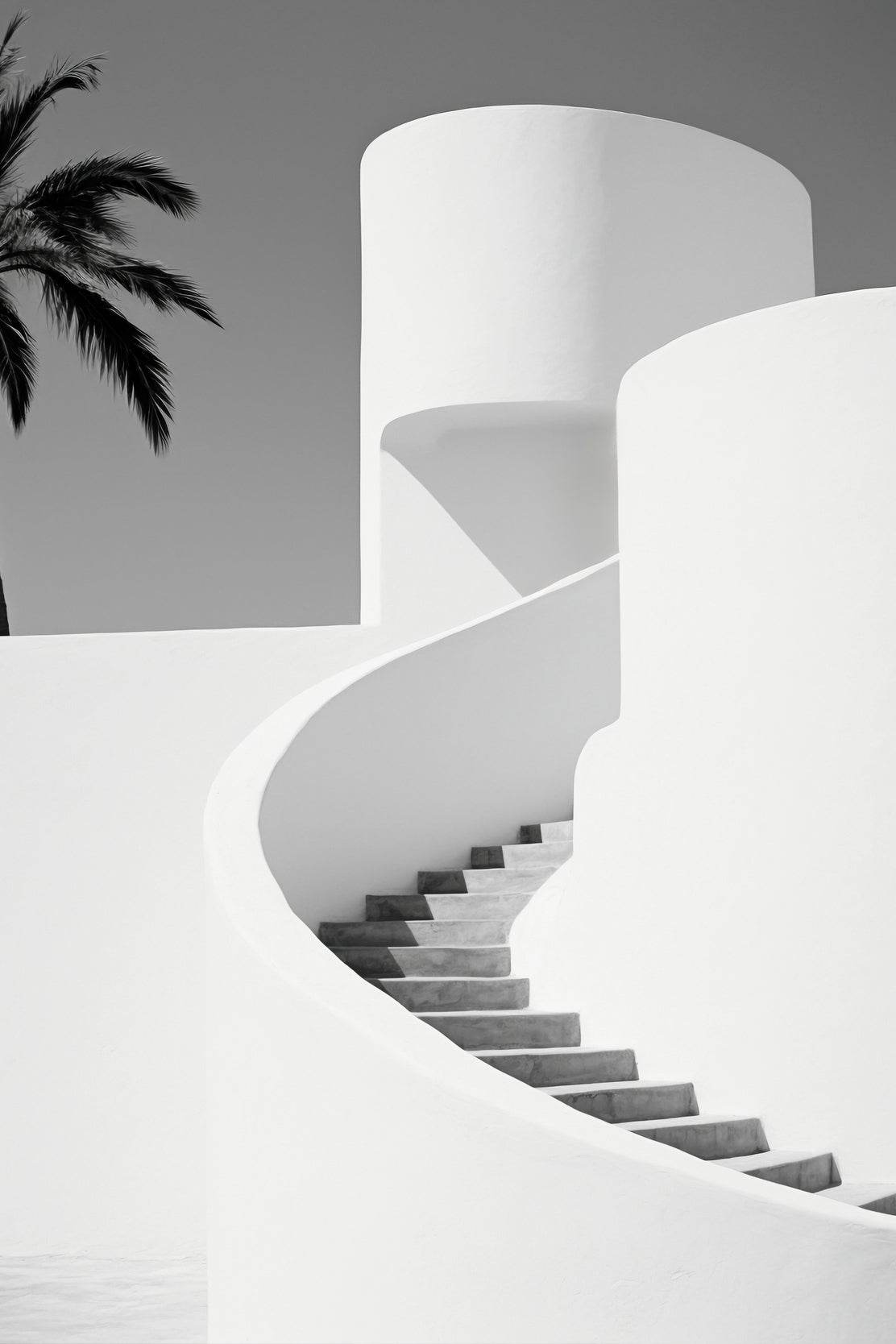 Concrete Walls White Wall Art - beink online art store