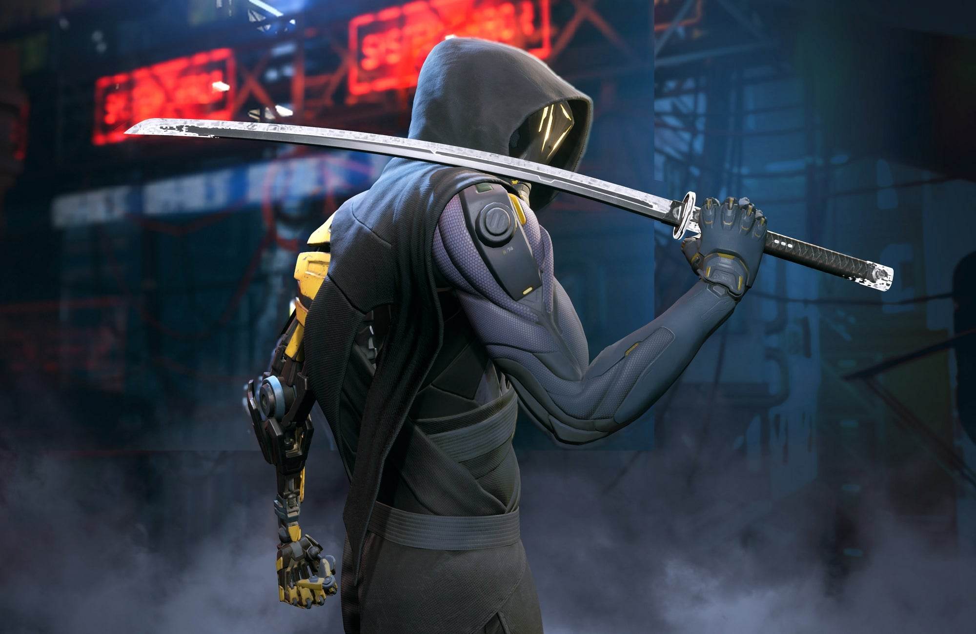 Ghost runner Gaming Wall Art - beink online art store