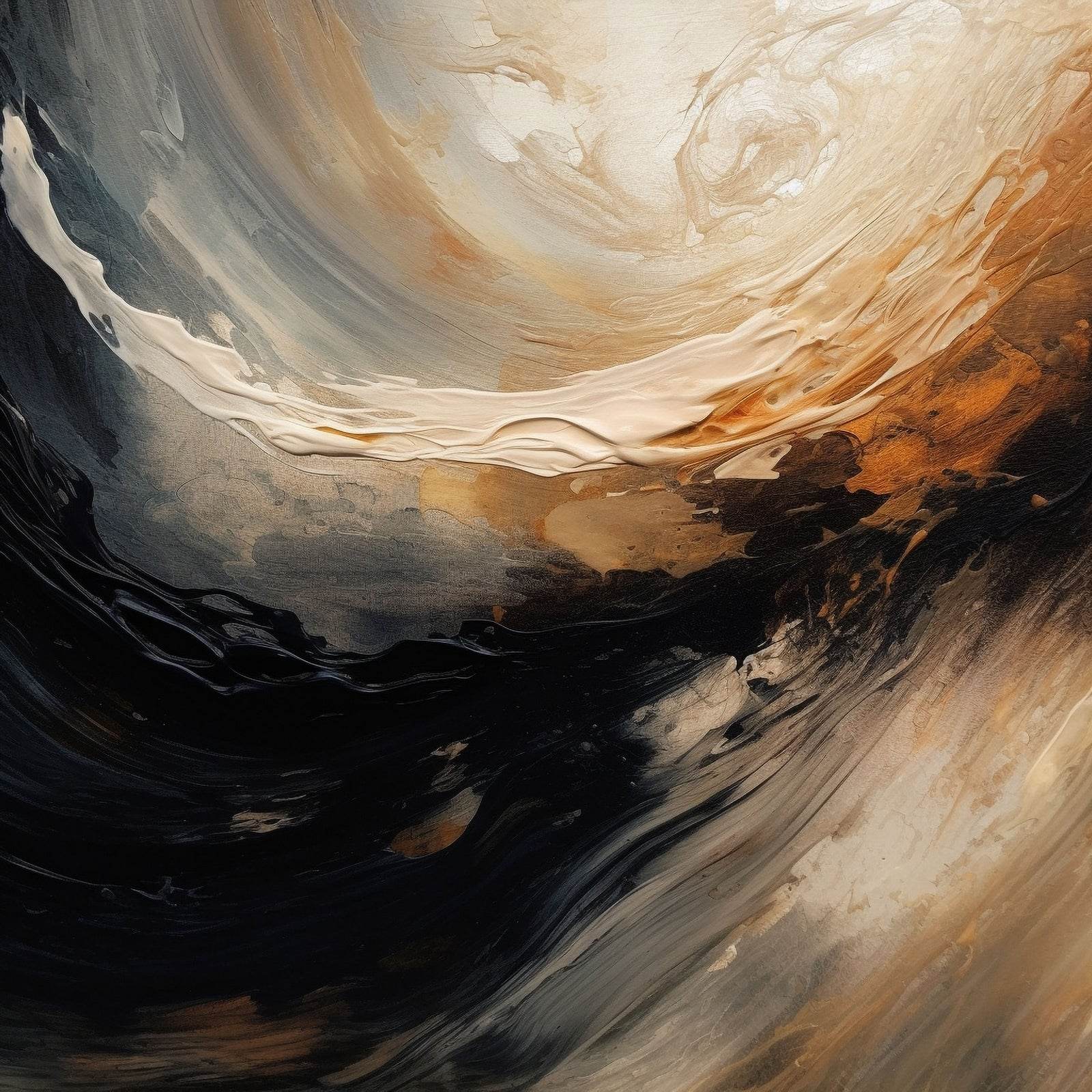 Wave Painting Abstract Wall Art - beink online art store