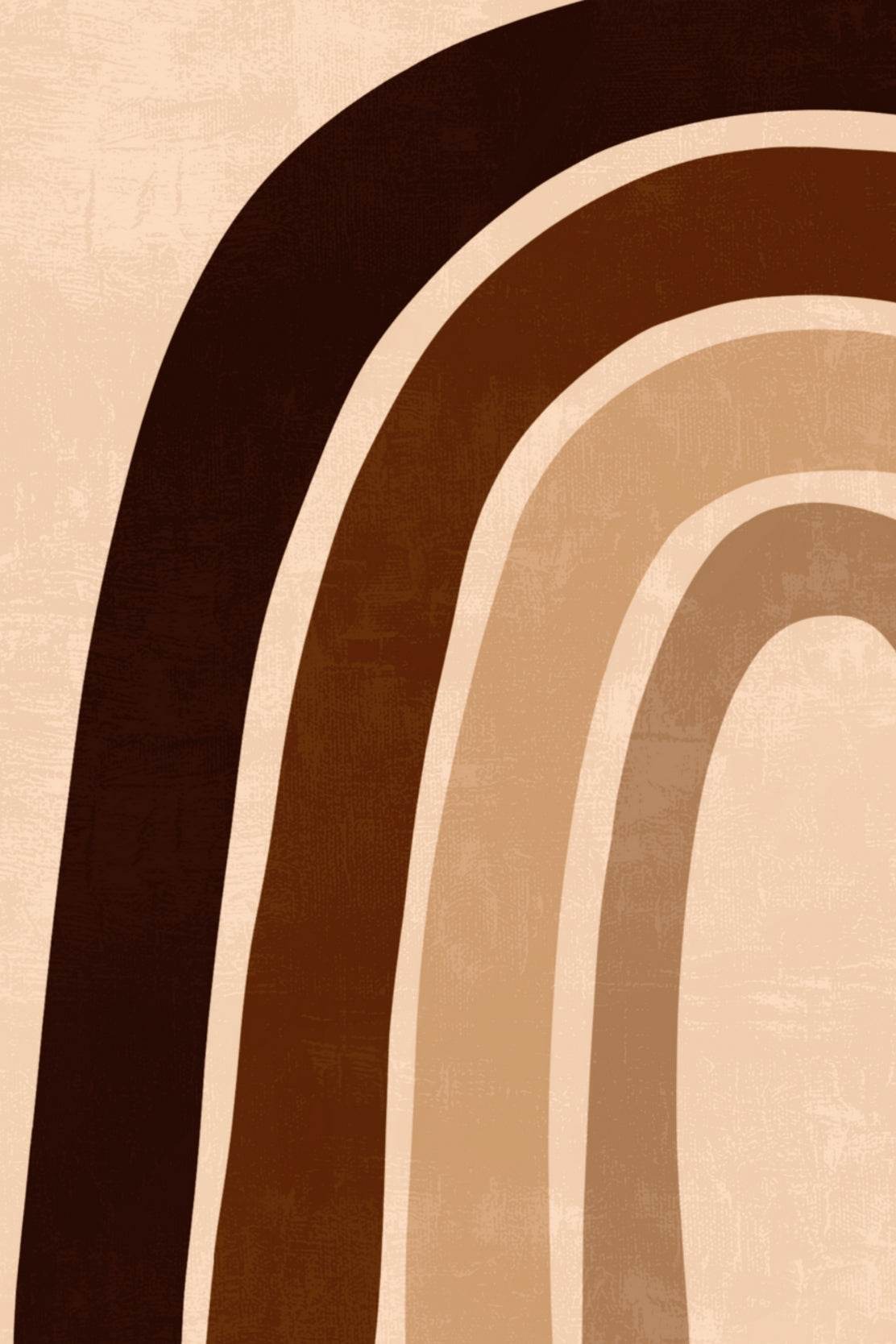 Abstract Rainbow Earthy Tones ArtWork - beink online art store