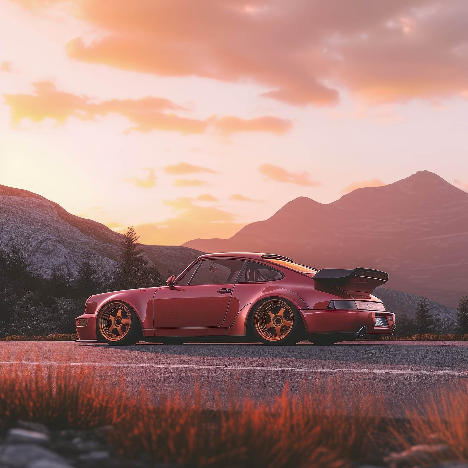 Gt3 Porsche Wall Art - beink online art store