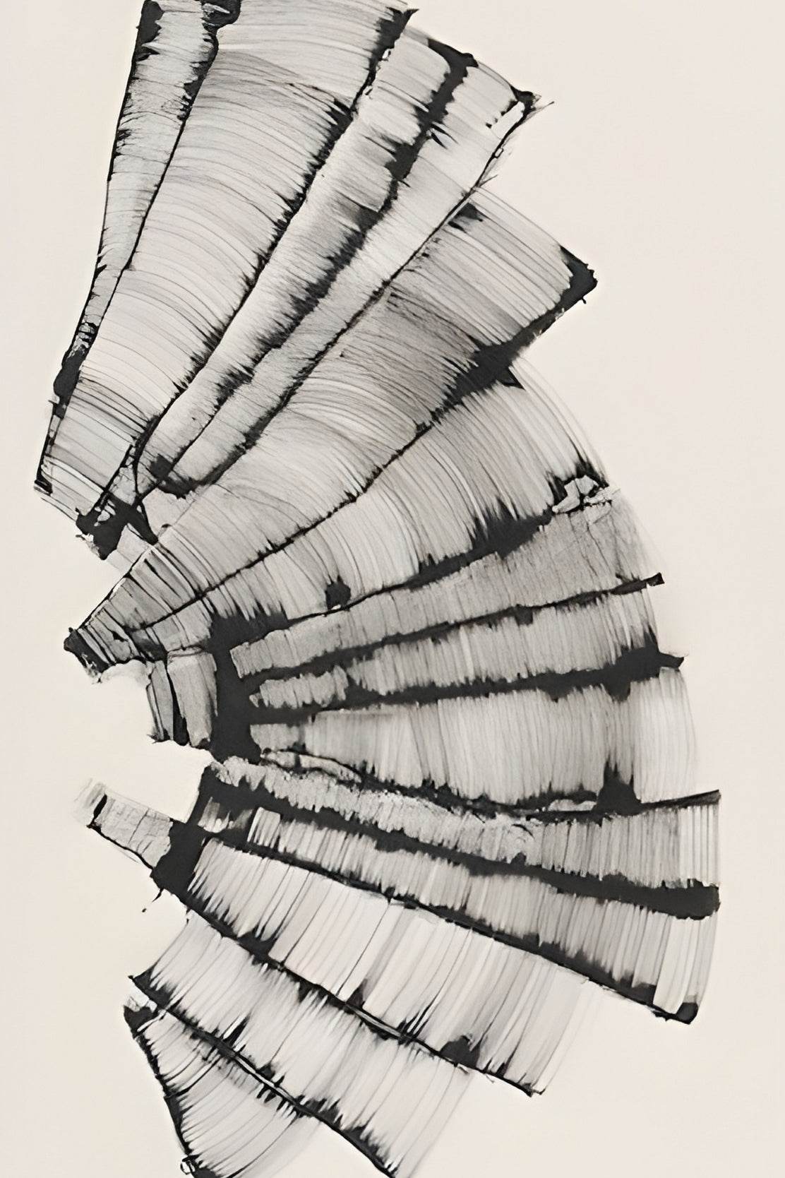 Abstract Fan Modern Wall Art - beink online art store