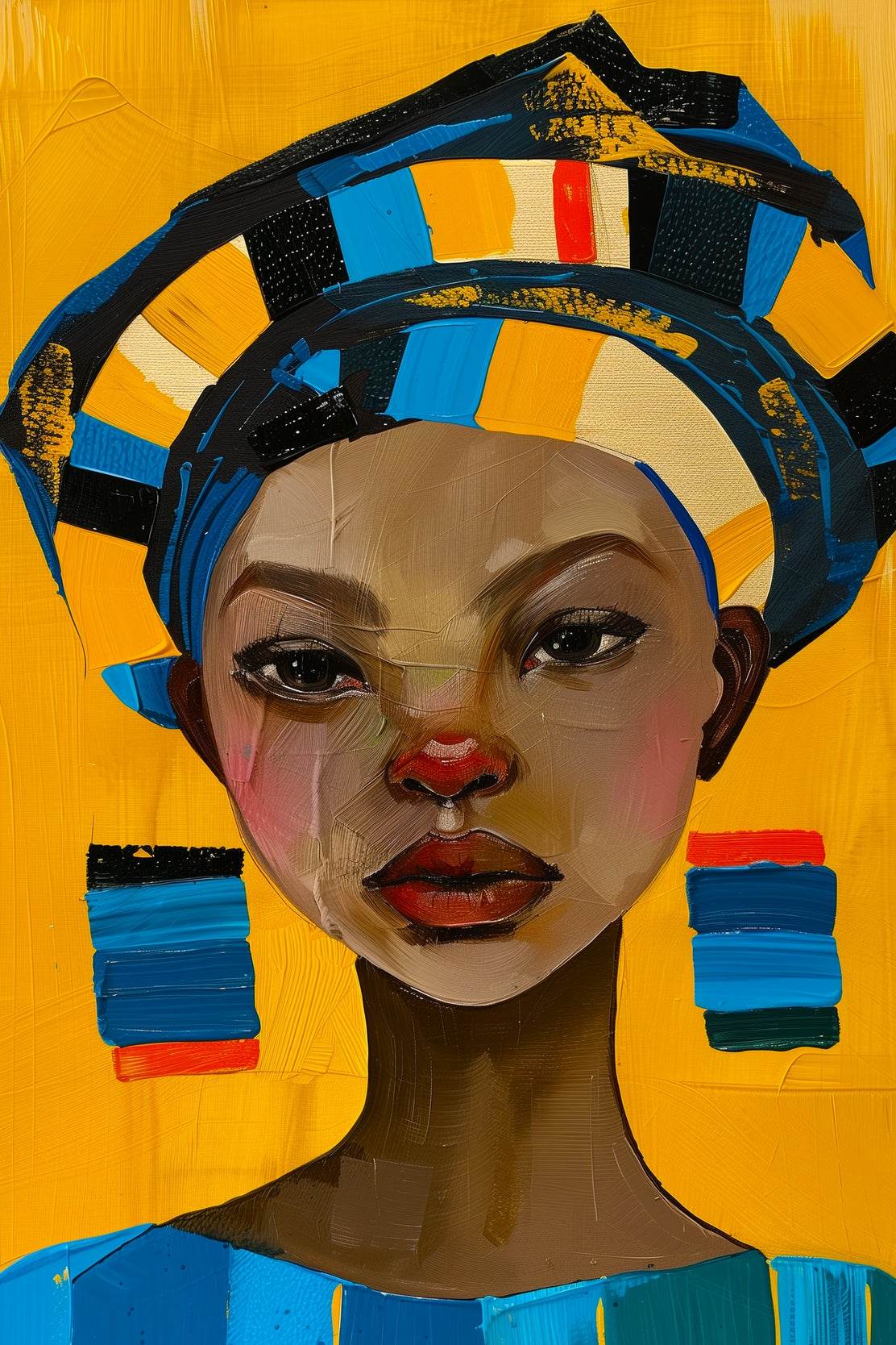 Face Collage Wall Art - beink online art store