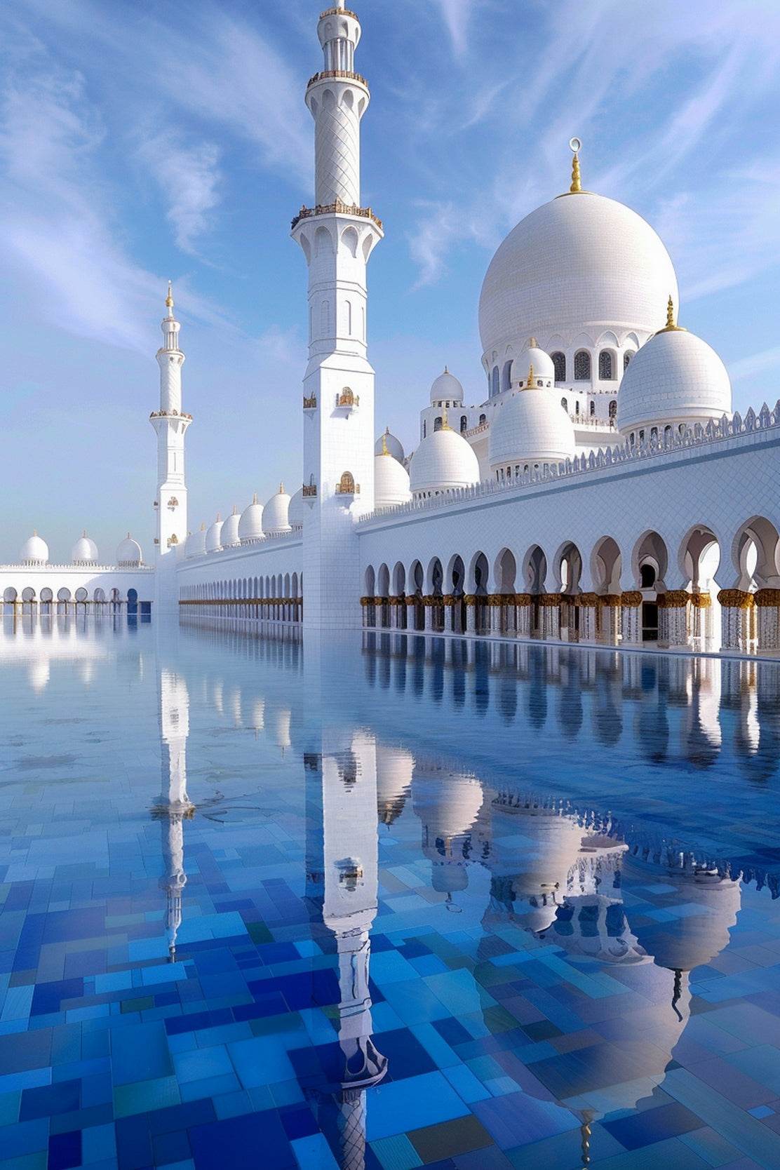 Clear Waters of the Mosque Wall Art - beink online art store