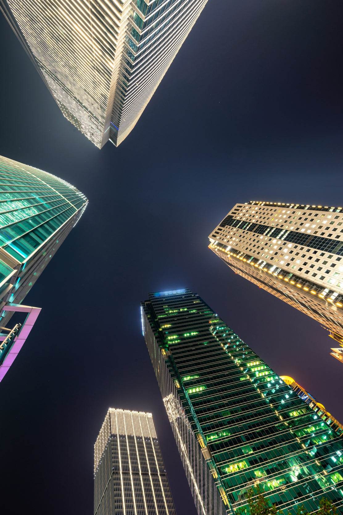 Illuminated Urban Heights Wall Art - beink online art store