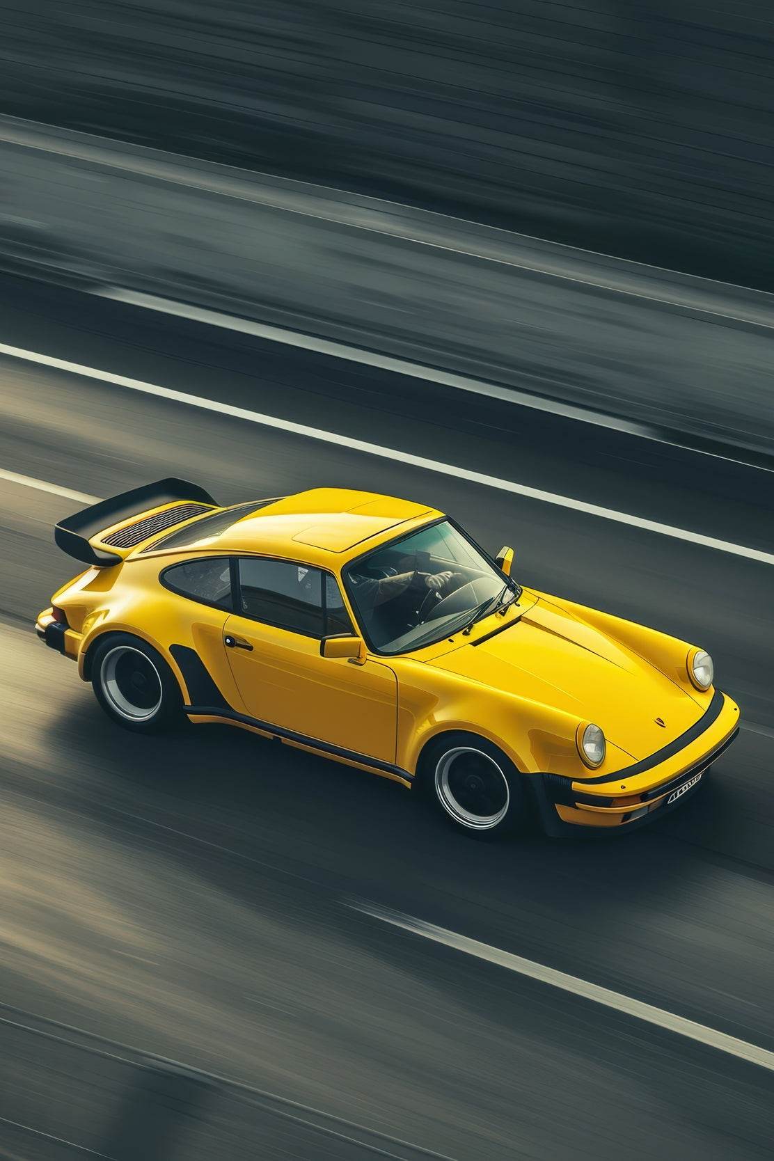 Porsche 930 Turbo Wall Art - beink online art store