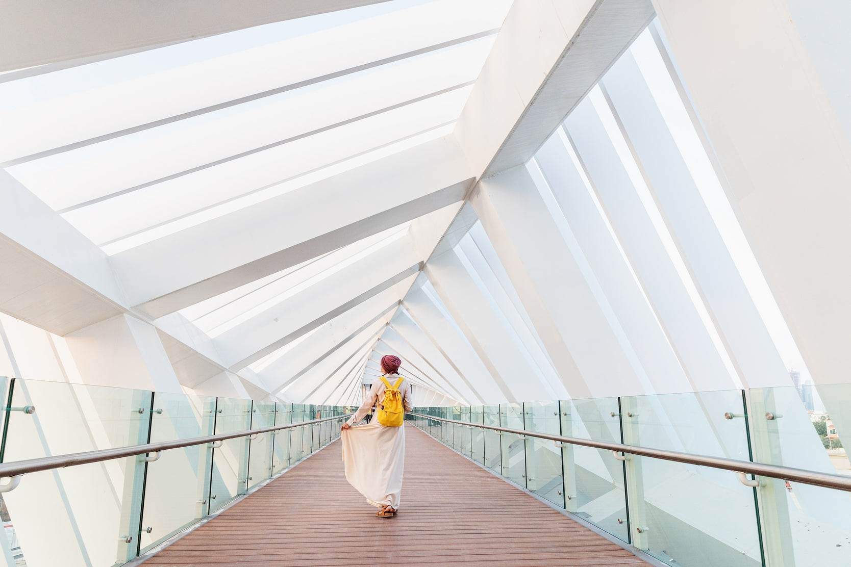 Geometric Walkway Wall Art - beink online art store