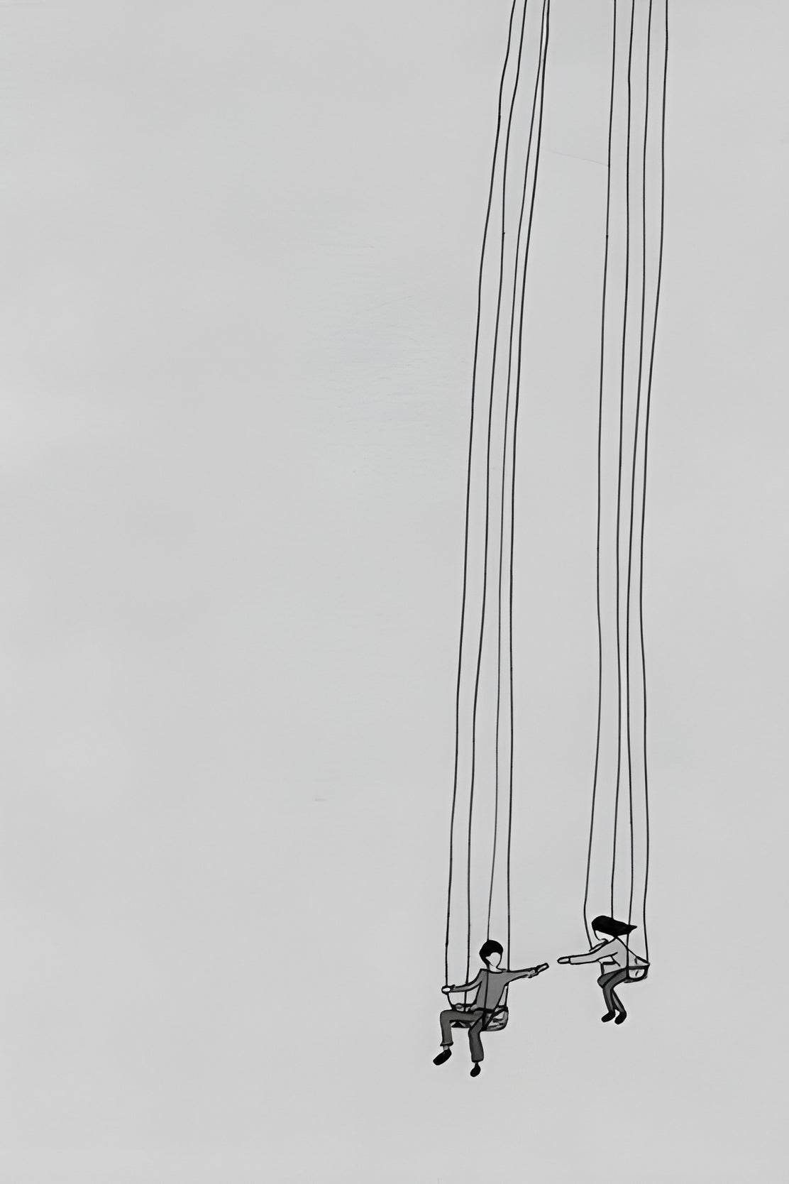 Swinging Dreamsm Modern Wall Art - beink online art store