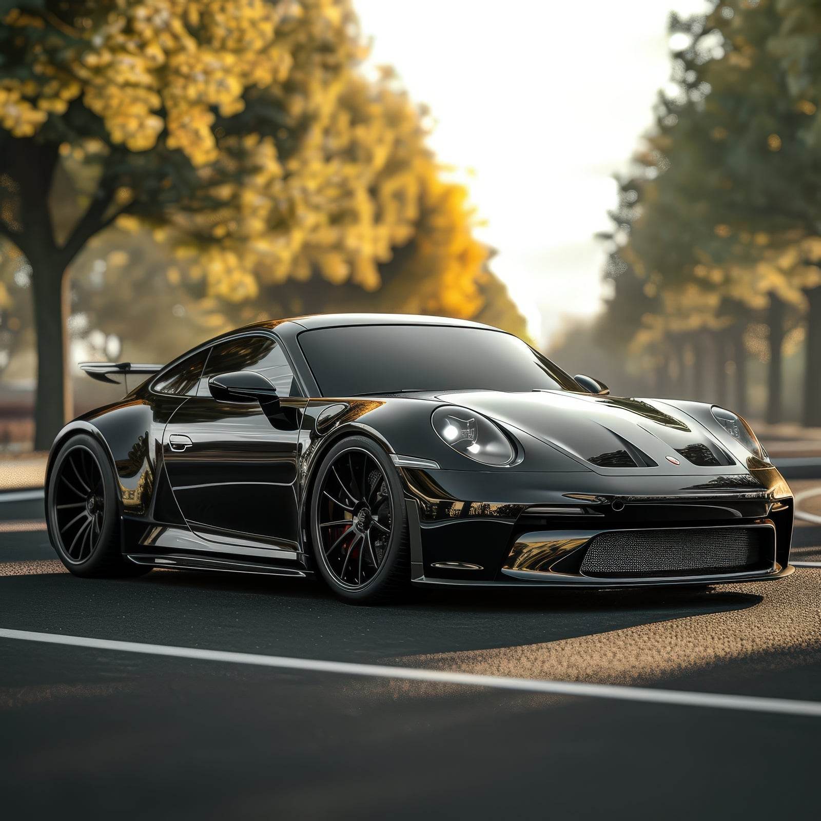 Porsche911 Coupe Wall Art - beink online art store