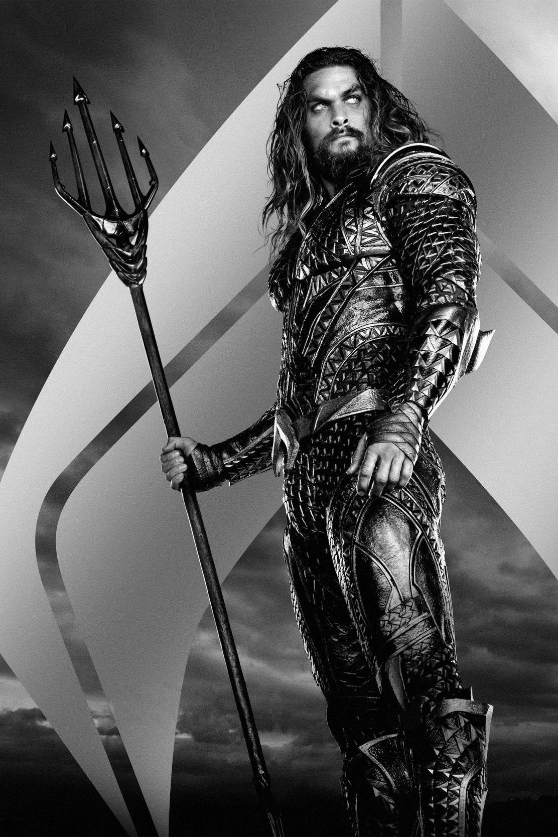 Aquaman and the Lost Kingdom in Black and White Wall Art - beink online art store