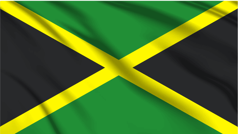 Jamaica National Flag Wall Art - beink online art store