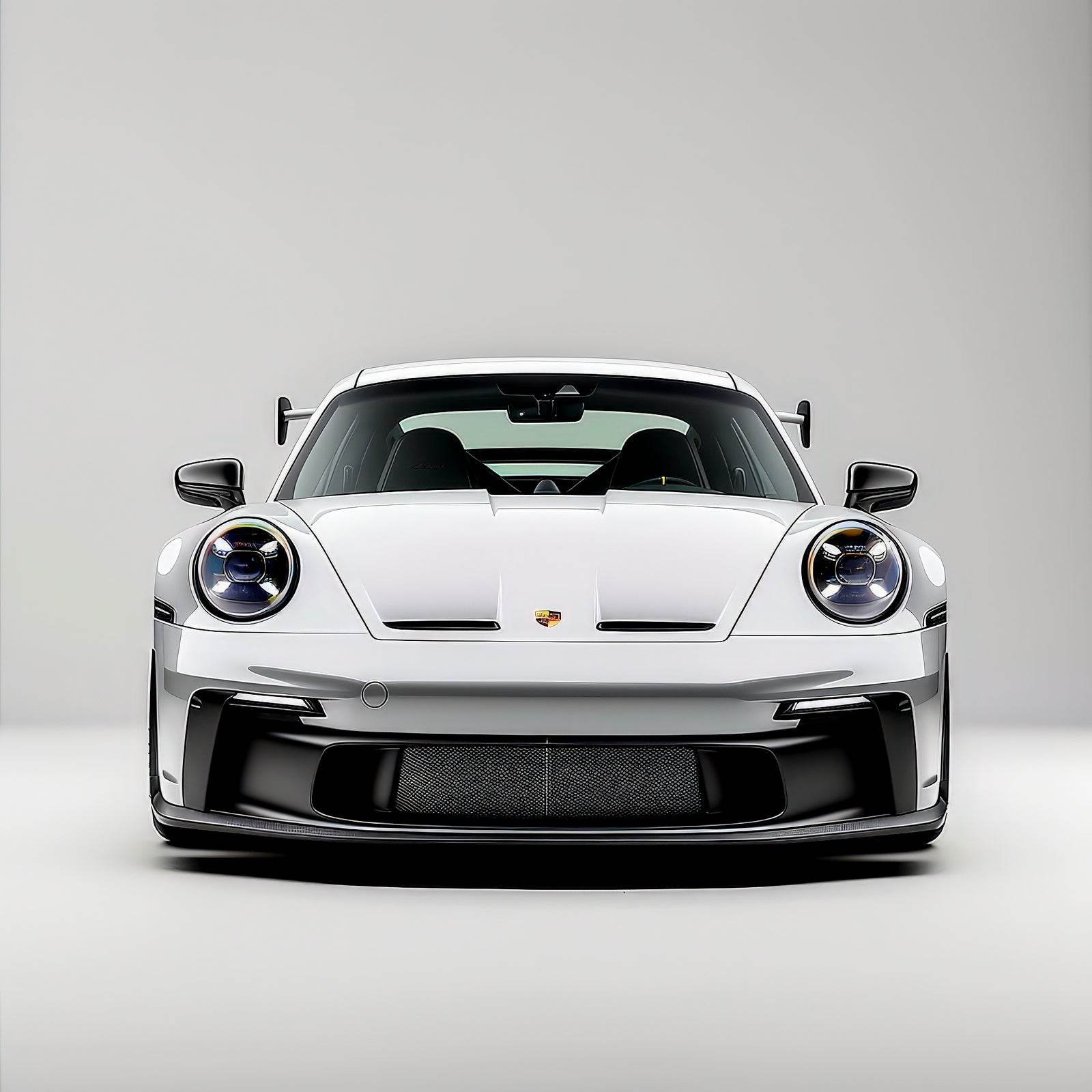 Porsche GT3 R GREY Wall Art - beink online art store