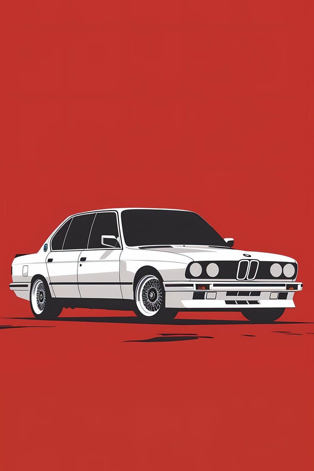 BMW E3 Classic Wall Art - beink online art store