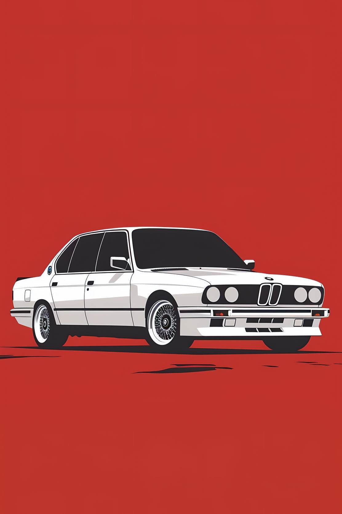 BMW E3 Classic Wall Art - beink online art store