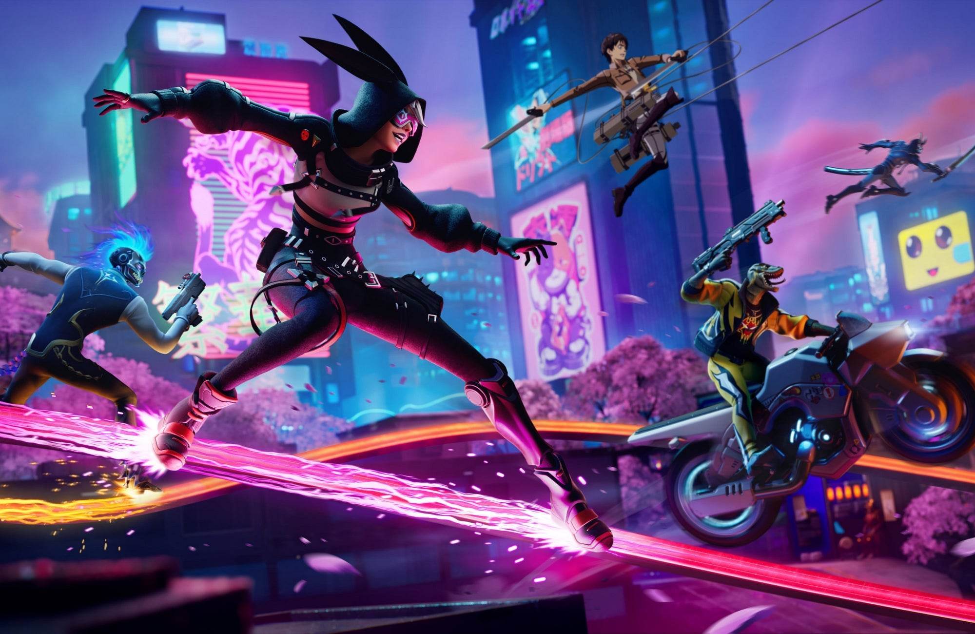 FORTNITE Mega City Gaming Wall Art - beink online art store