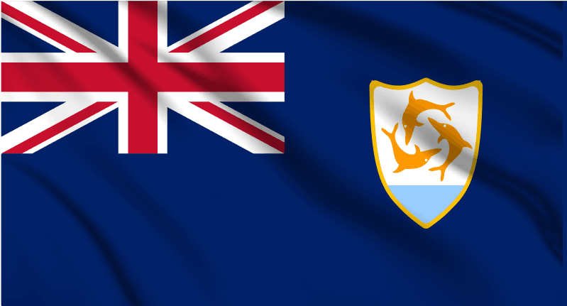 Anguilla National Flag Wall Art - beink online art store