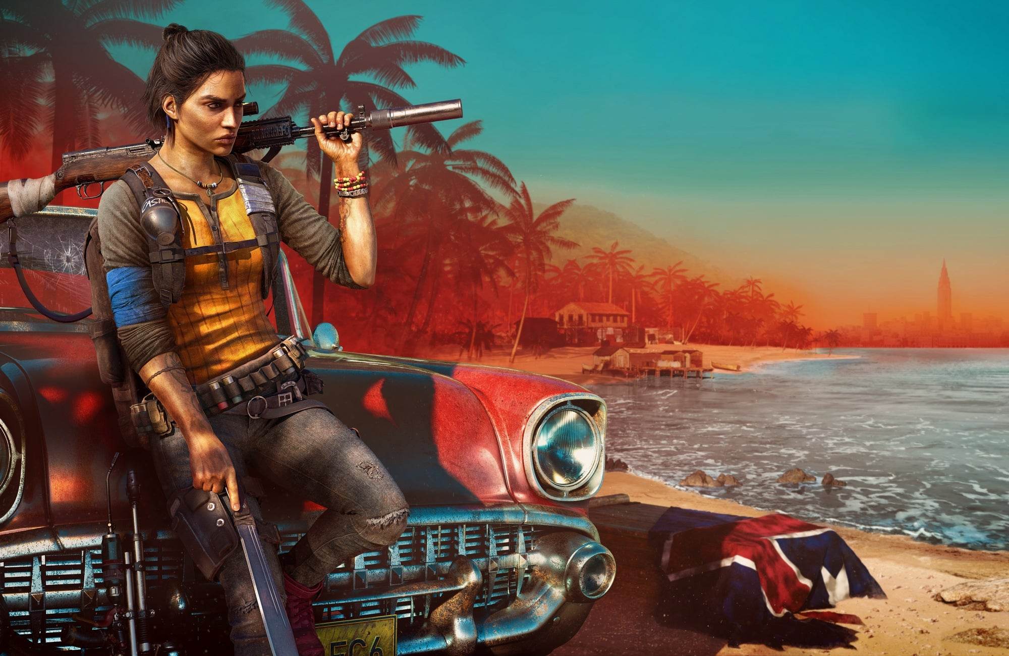 FAR CRY 6 Dani Rojas Female Gaming Wall Art - beink online art store