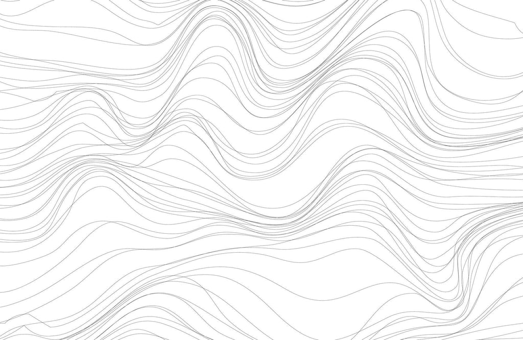 3D Black Lines Wall Art - beink online art store