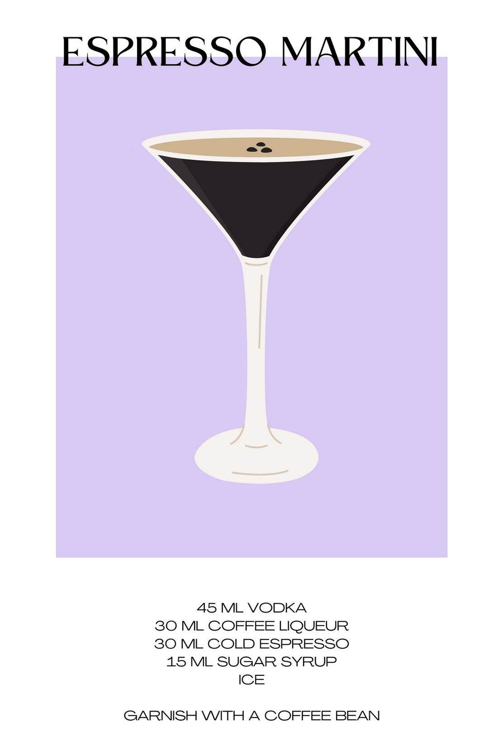 Brazilian Espresso Martini Wall Art - beink online art store