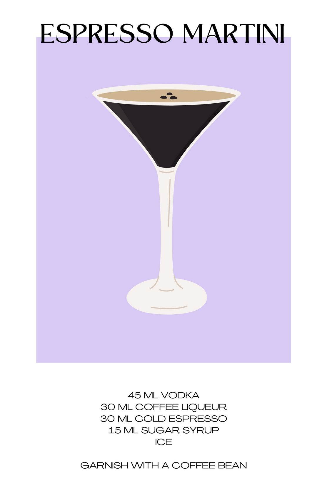 Brazilian Espresso Martini Wall Art - beink online art store