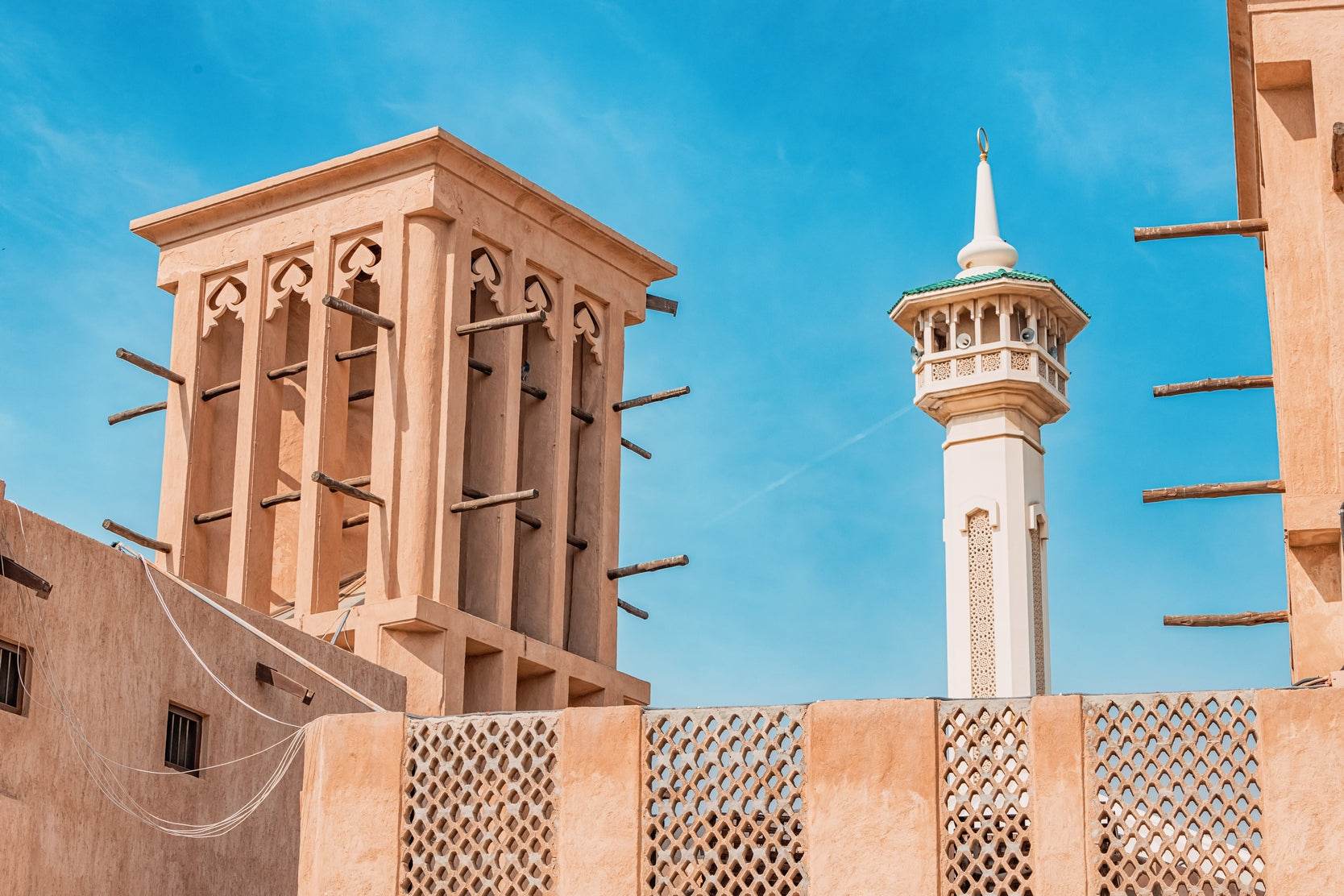 Traditional Wind Tower & Minaret Wall Art - beink online art store