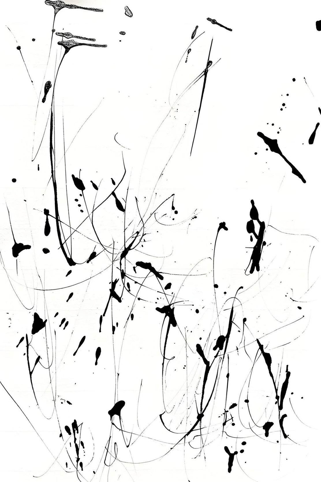 Abstract Ink Splatter Wall Art - beink online art store